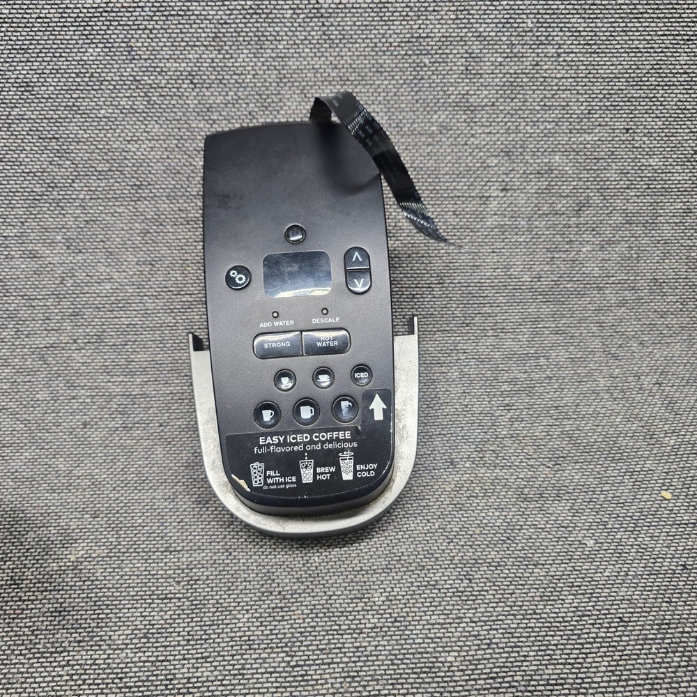 Keurig K-Elite K90 Control Panel Interface Replacement Part Black Fair For Parts